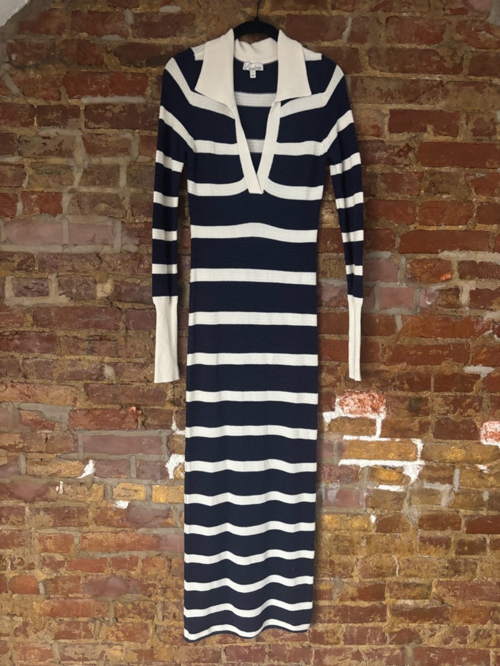 Revolve L’Academie Arlie Striped Midi Dress